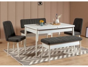 Vina Anthracite and White pad