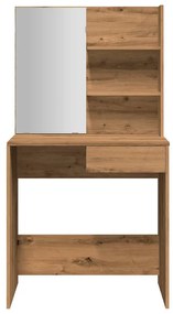 fésülködőasztal tükörrel Artisan Oak 74,5x40x141 cm