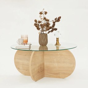 Konferenciaasztal Bubble Sapphire Oak