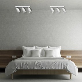 LED RGBW dimmelhető fürdőszobai spotlámpa TURYN 3xGU10/6,5W/230V IP44 fehér