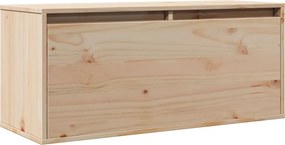 vidaXL tömör fenyőfa faliszekrény 80 x 30 x 35 cm