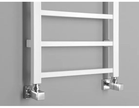 Sapho - Fürdőszobai törölközőszárító METRO LIGHT 247W 40x114 cm fehér