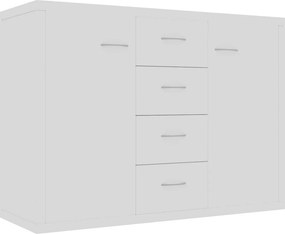 vidaXL fehér szerelt fa tálalószekrény 88 x 30 x 65 cm