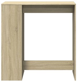 sonoma tölgy szerelt fa bárasztal tárolókkal 101x40x103,5 cm