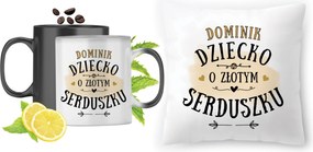 Dominika Mágikus bögre fényképes nyomott mintás párna szett