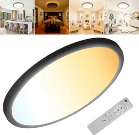 Plafon Led Mennyezeti Lámpa Mennyezeti Panel 24W Kerek Falra szerelhető 3200LM