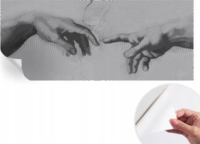 Öntapadós Dekoratív Fotótapéta Hálószobába Hipnotikus kezek 250x104