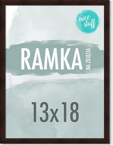 Képkeret 13x18 B6 Képkeret 18x13 sötétbarna barna