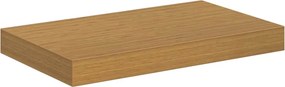 vidaXL Falpolc Falra szerelhető Bézs 40 x 23,5 x 4 cm Faanyag
