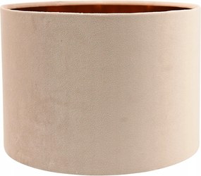 Dekorációs lámpabúra Bársony bézs átm. 30cm