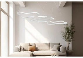Függőlámpa, Duple Artisan - Fehér Body, Fehér Light
