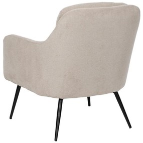 Bézs zsenília fotel Classic – Ixia