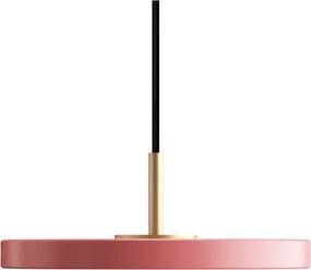 Rózsaszín LED függőlámpa fém búrával ø 15 cm Asteria Micro – UMAGE