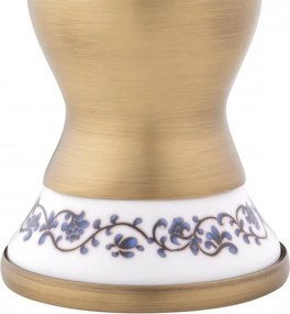 Erga Batug, retro mosogató csaptelep h-315, sárgaréz-fehér, ERG-YKA-BZ.BATUG-GLD