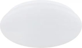 Globo 41548R-12 Mennyezeti lámpa, fém matt fehér, akril fehér, csúszókapcsoló, színek rögzíthetők, ø: 260mm, M: 65mm, tartozék: LED 12W 230V, 1170lm forrás, 760lm kimenet, CCT 3000/4200/6500K