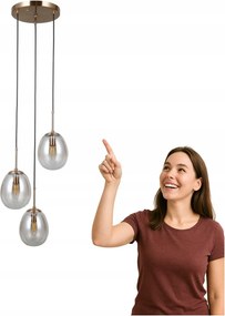 Meolo PND-40825-3-GD függőlámpa Italux