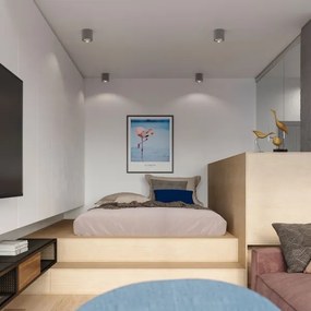 Sollux SL.0696 - Spotlámpa TIUBE 1xGU10-AR111/10W/230V