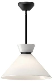 Alora Mood ALM-HALSTON-P-M-BK - Rúdon függő csillár HALSTON 1xE27/60W/230V fekete