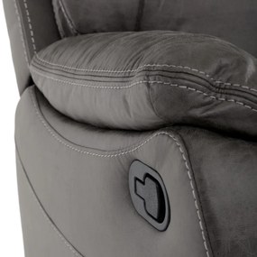 4092 GREY3 pozicionáló fotel vintage, szürke