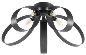 ONLI - Mennyezeti lámpa SERENA 5xE14/6W/230V fekete