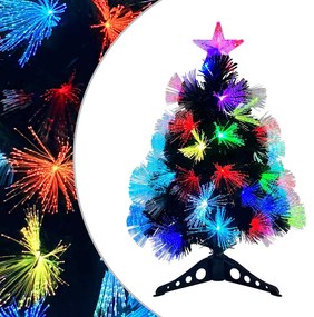 Mű karácsonyfa dekoratív vonós lámpákkal Zöld 64 cm PVC