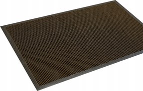 Lábtörlő Csúszásgátló Barna 3D Hibrid Házajtó 60x90 cm