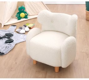 TOBI fehér gyermekfotel