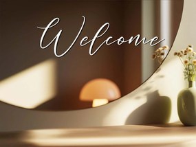 Tükör matrica S19 – Welcome
