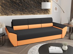 Háromszemélyes kanapé Radiant Bis (barna + narancssárga). 1056841
