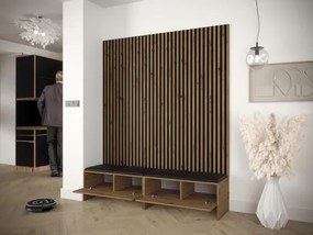 Előszoba Esmaldos V (artisan tölgy + fekete + rózsaszín) . 1104710