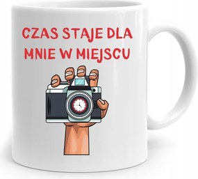 Bögre Fotósnak Az Idő Egy Helyben Áll Számomra, fényképes nyomtatással