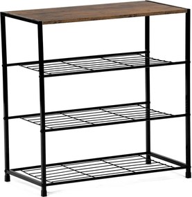 Cipőtartó természetes fa színben GD-414 OLW