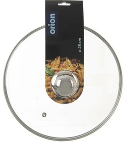 Orion Üveg fedő fogantyúval, 28 cm, 28 cm