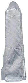 tűzifa állvány esővédővel 250x25x150 cm Horganyzott acél