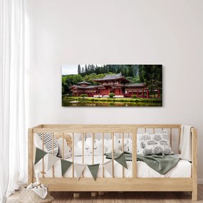 Kép - kínai építészet (120x50 cm)