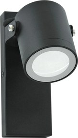 POLUX 311573 PINO Modern Kültéri Fali Lámpa Matt Fekete GU10 IP44