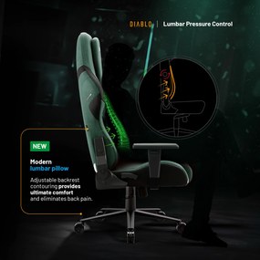 Gaming szék Diablo X.One Prime Forest Green Normal Size