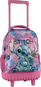 Disney Lilo és Stitch, A csillagkutya Doll prémium gurulós iskolatáska, táska 44 cm