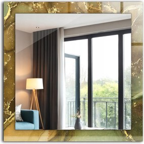 Fürdőszoba tükör nappali hálószoba nyomott mintával Absztrakt művészet 60x60 cm