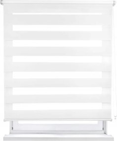 Nappali-éjszakai roló Mercury Textil 100x180 cm fehér kétrétegű Új