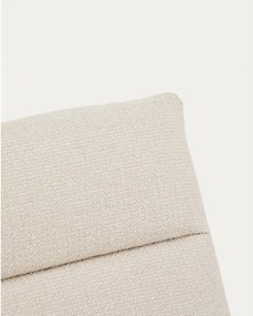 Bézs zsenília fotel Asen – Kave Home