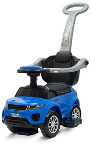 Gyerek zenélő bébitaxi Baby Mix Plus 3 az 1-ben kék