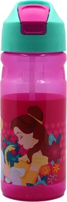 Disney Hercegnők Spring műanyag szívószálas kulacs 500 ml