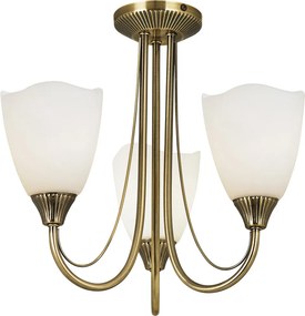 Endon HAUGHTON 601-3AN Plafonlámpa 3x60W/E14 IP20
