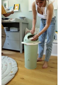 Zöld műanyag szemetes pelenkákhoz 25 l Whale – Kindsgut