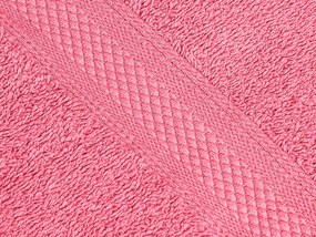 CLARYSSE ELEGANCE fürdőlepedő 70x140 cm korall, 100% pamut