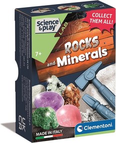 Mini ásványfelfedező Science kreatív szett Clementoni