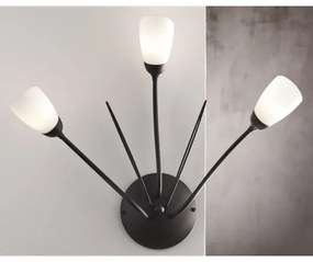 Jupiter 2059 - GLORIOSA fali lámpa 3xG9/14W/230V fekete