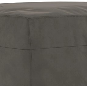 vidaXL sötétszürke bársony pad 70x35x41 cm