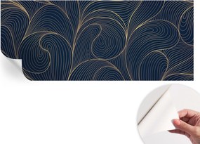 Dekoratív öntapadós fotótapéta Hálószobába Hullámos motívum 250x104 cm